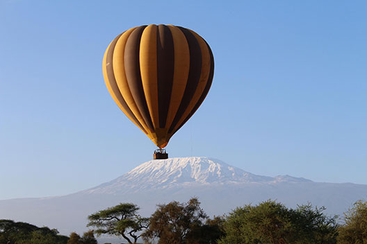 Tour en montgolfière Amboseli